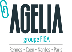 Société Agelia logo - Rennes - Caen - Nantes - Paris