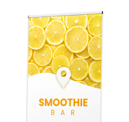 Roll-up imprimé pour stand