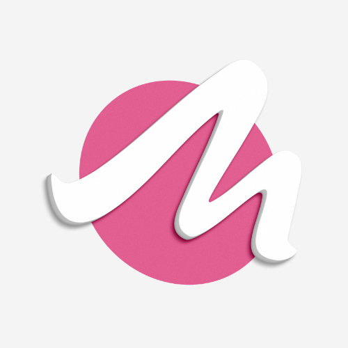 logo et symbole décoratif rose