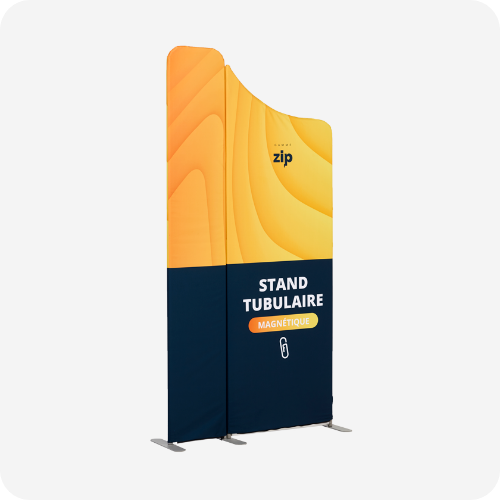 stand tubulaire magnétique avec forme originale